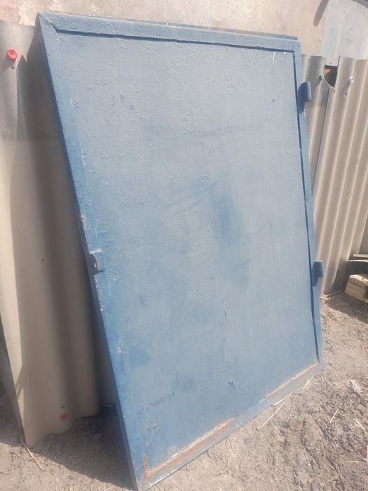 Ворота на гараж бу