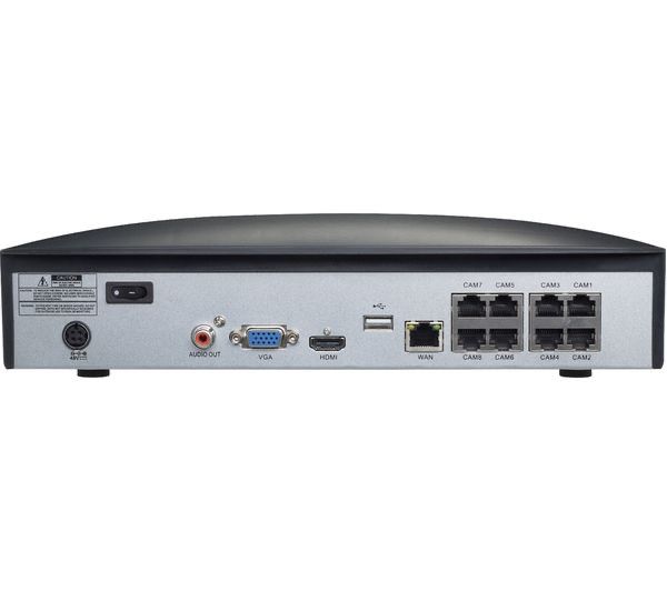 Sistem Supraveghere 4K Swann Enforcer NVR 8 Canale + 4 Camere PoE - Folosit 1 an