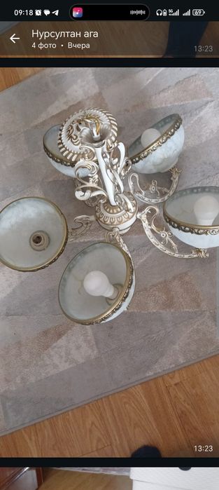 Продам люстру б/у