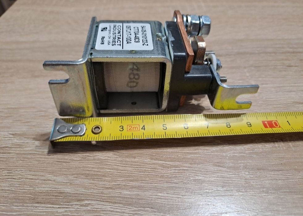 Contactor monopolar 100A, bobina la 48Vdc, made in USA, NOU