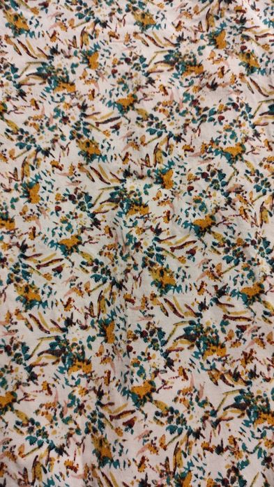 Pantaloni floral L Camaieu