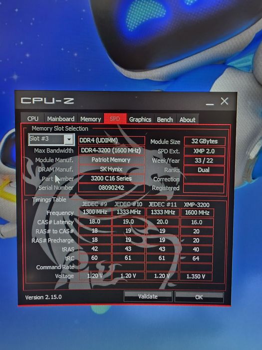 Kit 64 gb Memorie Patriot Viper Steel  2x32 GB DDR4 3200 Mhz CL16 ca noi