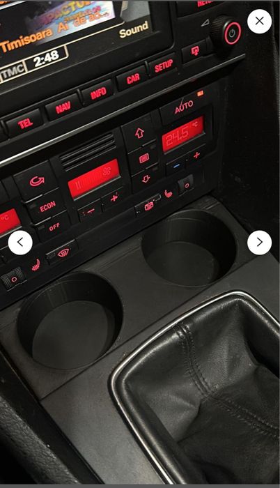 cupholder audi a4 b6 b7