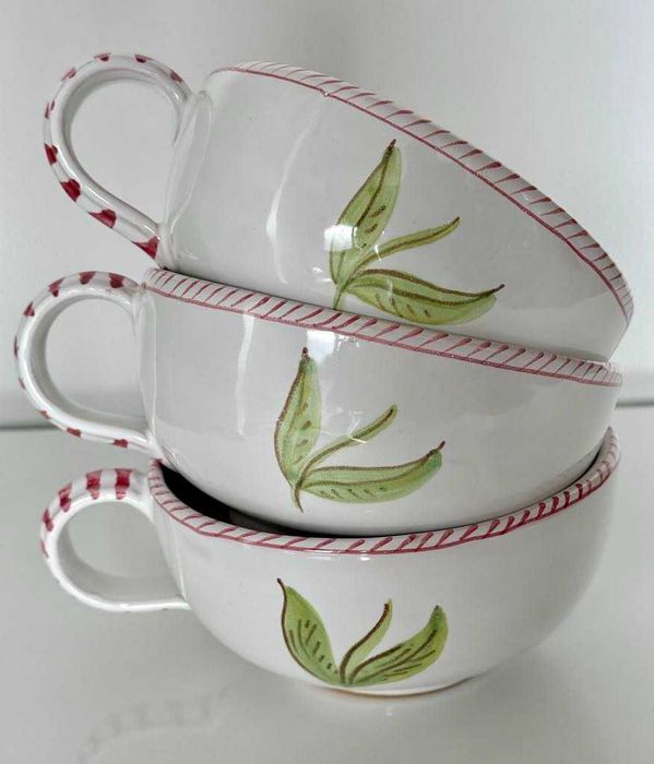 Италиански керамични чаши тип купа