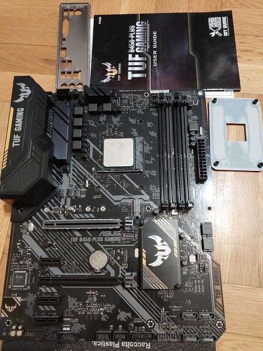 AMD Ryzen 7 3700X + Asus TUF B450 Plus Gaming