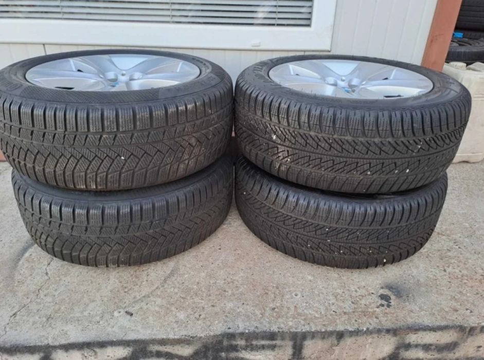 Джанти с зимни гуми за BMW