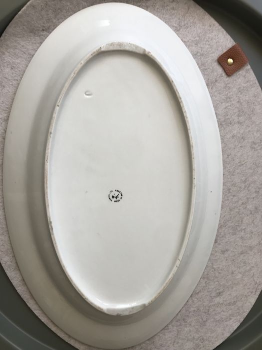 Чиния порцела овал