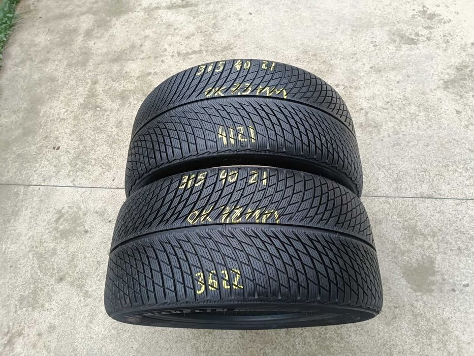 Doua anvelope de iarna 315 40 21 michelin pilot alpin 5 suv dot 2022