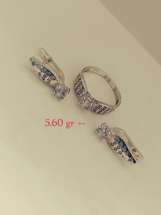 Кумуш комплект 925