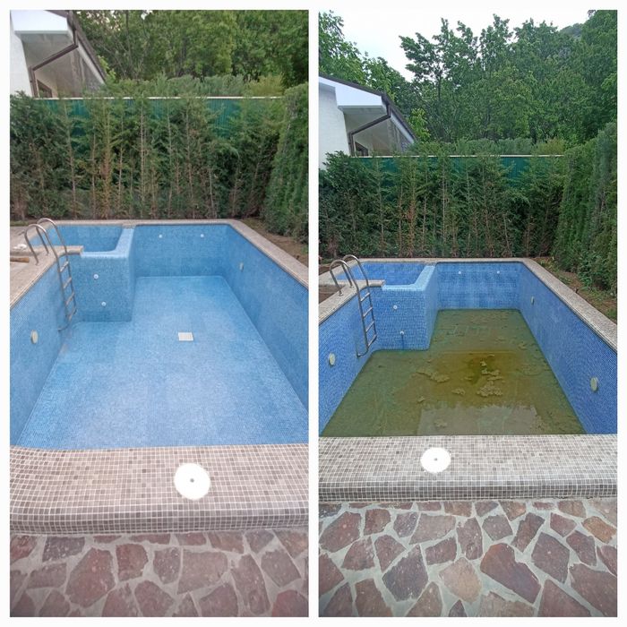 Строительство бассейна  чистка монтаж демонтаж замена фильтра с нуля