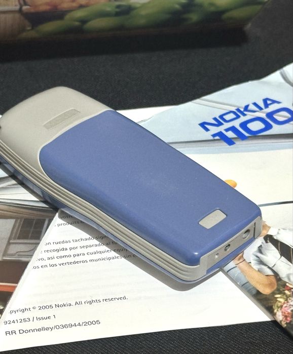 Raritate! Colectie Nokia 1100 Albastru (Blue) la Cutie – Stare Foarte Bună, Garanție + Factură!