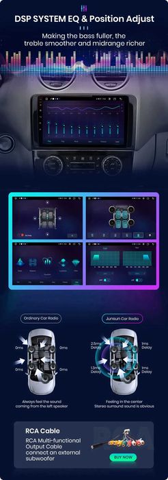 Мултимедия Двоен дин за Audi А6  навигация за Ауди A6 плеър с Android