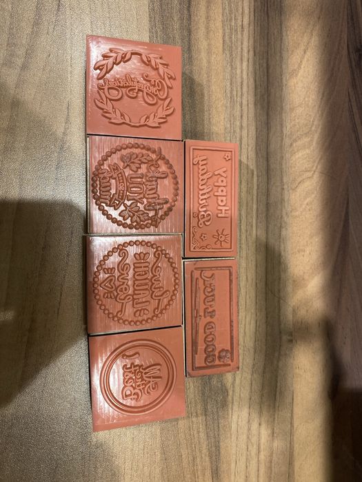 Set stampile din lemn