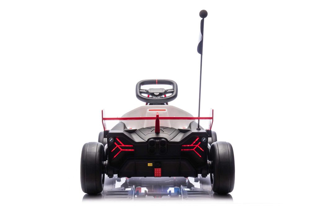 Kart electric cu sasiu ajustabil, BMW Motosport 2x 250W 24V, #RED