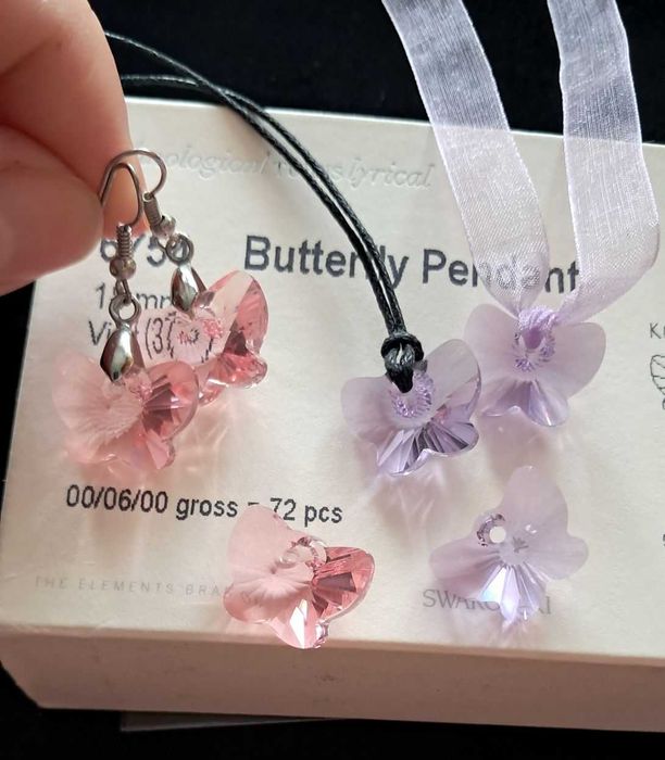 Swarovski Elements кристални пеперуди