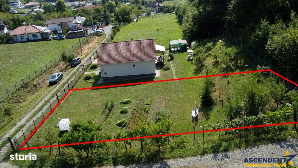 Teren premium de 500 mp la marginea padurii: oaza de liniste si intimi