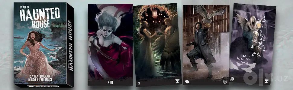 Карты МАК Таро Дома Призраков (Tarot of Haunted House), разм. 6*10.