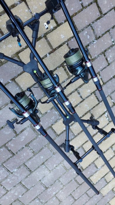 Set  3 lansete greys x lite 50 de 3.96m 3,5lb 2tronsoanr