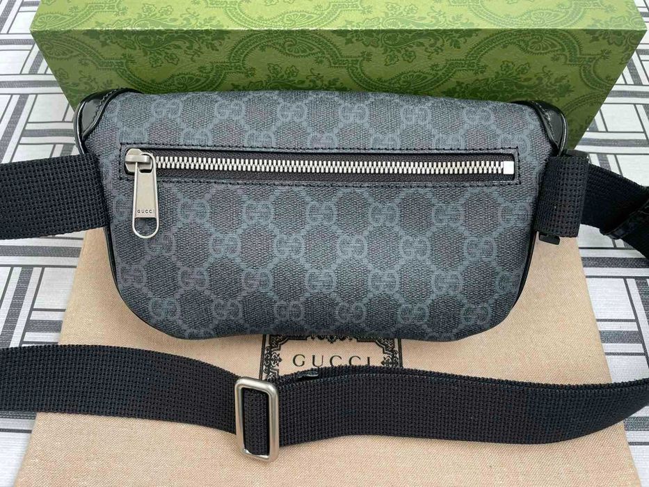 Чантичка Оригинална за Kръст Гучи Supreme Gucci Belt Bag Чанта Колан