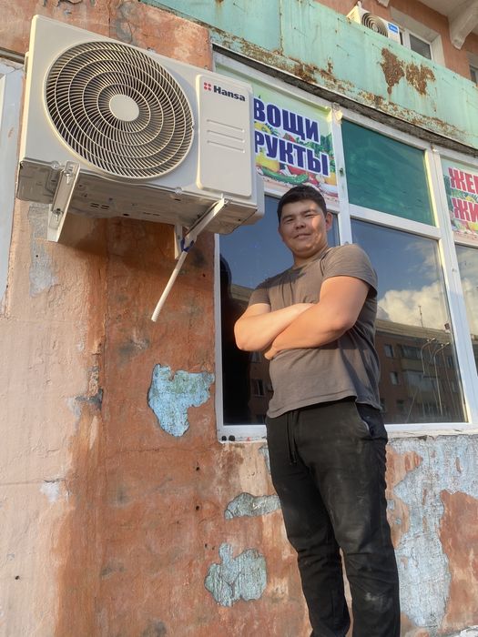 Установка кондиционера