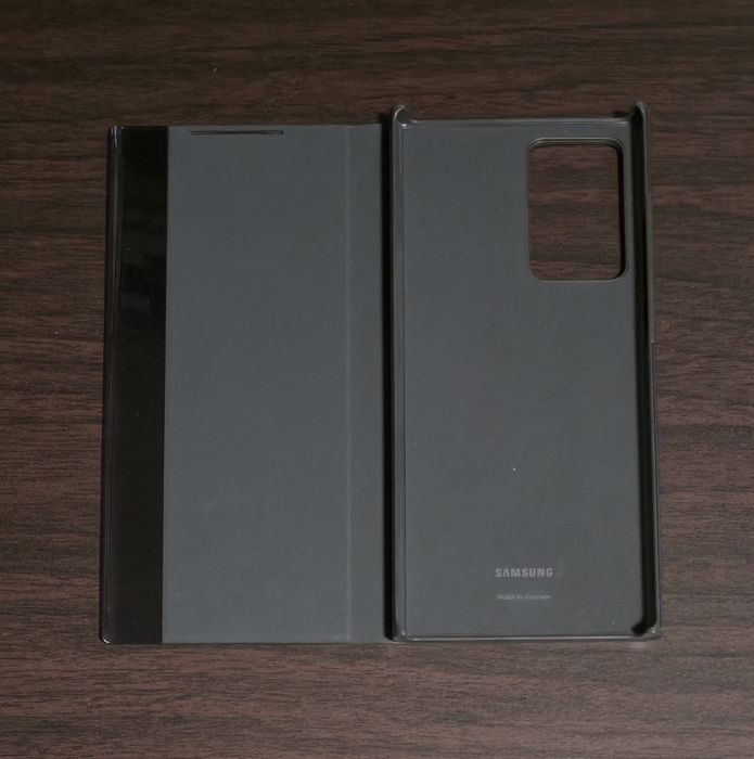 Husa flip smart activa originala Samsung Smart Clear View Cover Note 20 Ultra N985 Note 20 Ultra 5G N986