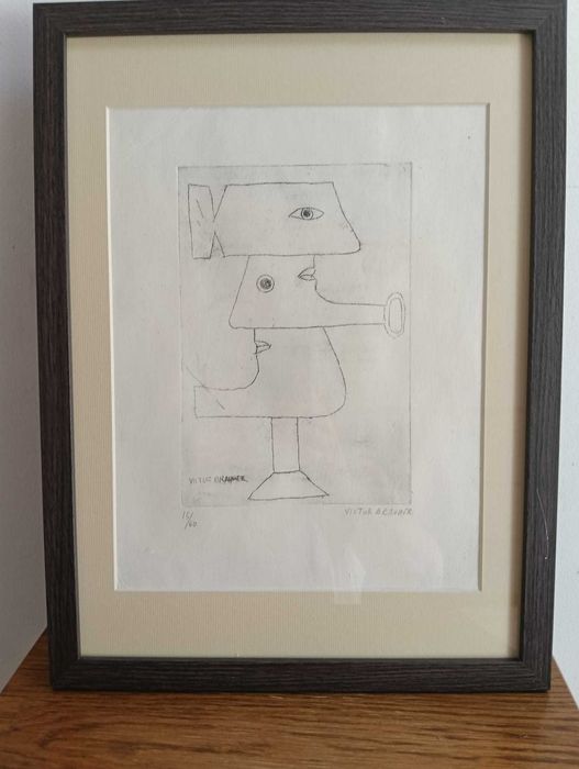 Gravura veche Victor Brauner - 4