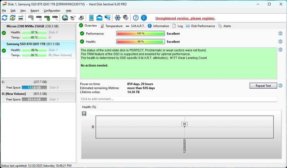 SSD 2.5 Samsung 870 QVO 1TB