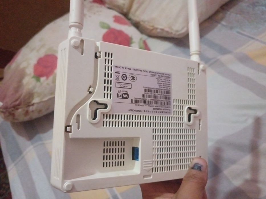 Optik gpon rotir wifi