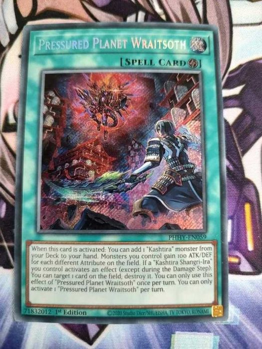 Yu-Gi-Oh Kashtira Pressured Planet Wraithsoth