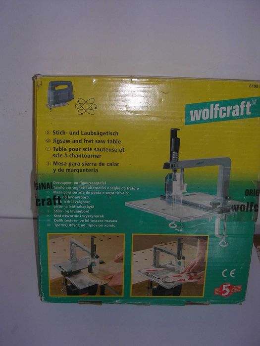 НОВА-Маса WOLFCRAFT за пробивен трион и фреза