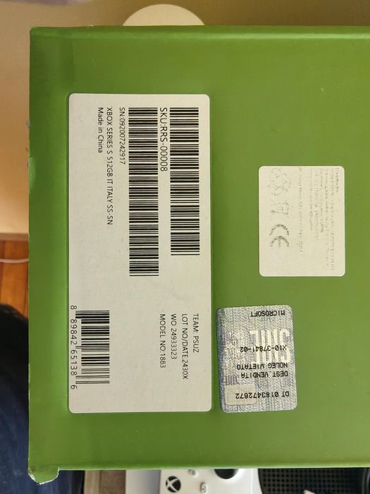 XBOX series S в гаранция