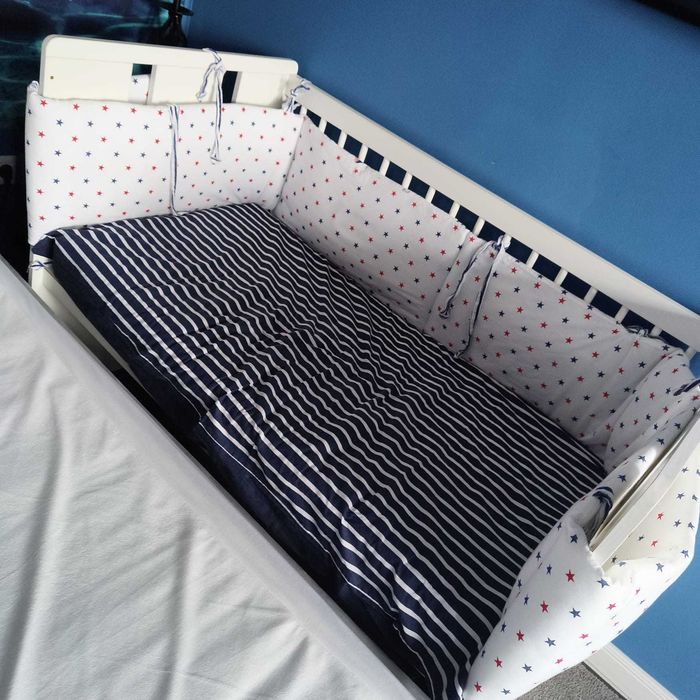 Patut bebe alb 120x60