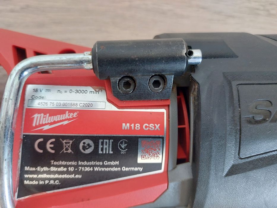 Fierastrau sabie milwaukee M18 CSX, 2020, stare noua, puțin folosit