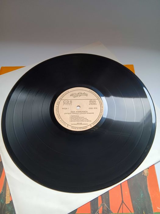 disc Vinil Dan Armeanca, muzica țigănească, stare excelenta, Anii 90