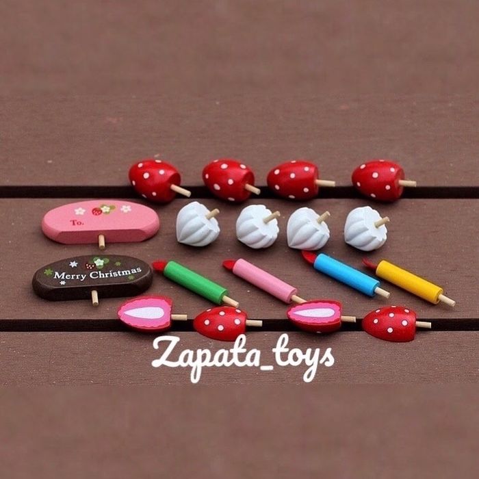 Игрушка сладости деревянные