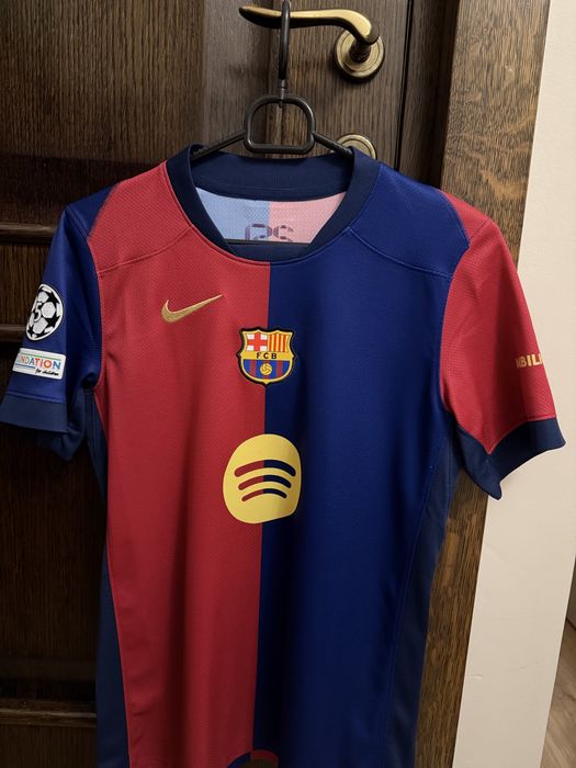 tricou barcelona lamine yamal original
