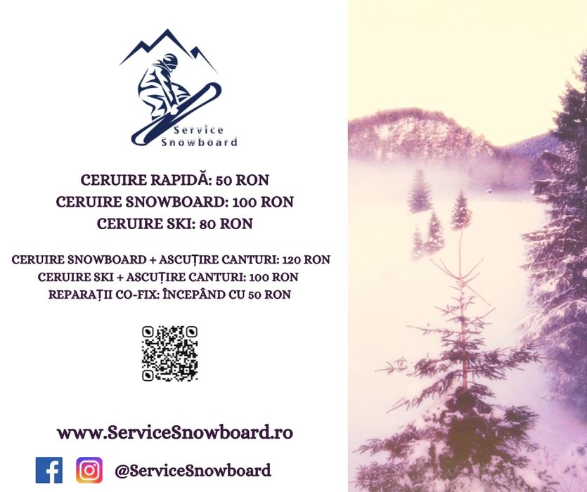 Service Snowboard si Ski