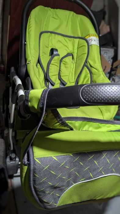 Carucior copii 3 in 1 MyKids Germany Verde (predare personala Brasov)