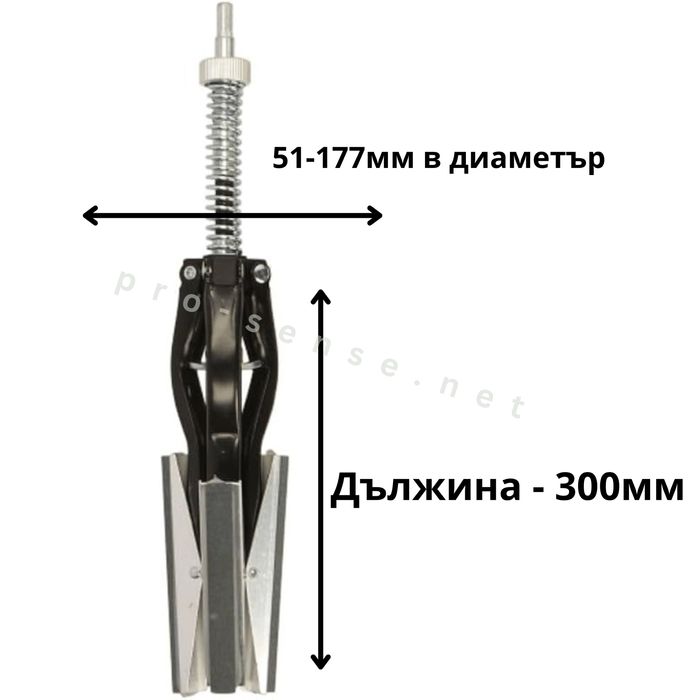 Голям Хонинг 4" за шлайфане на цилиндри с обхват (51-177мм) TOPTUL