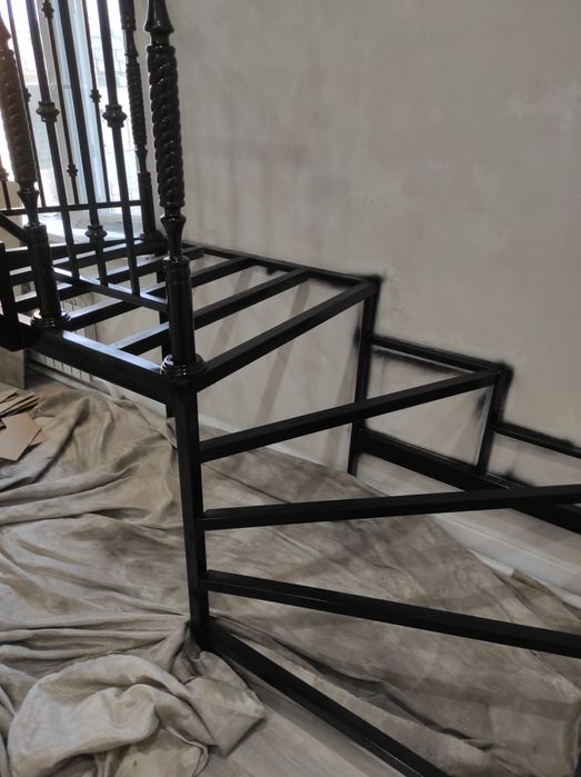 Лестница металлокаркас лестницы