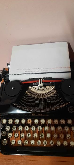 Mașină de scris Erika 1938