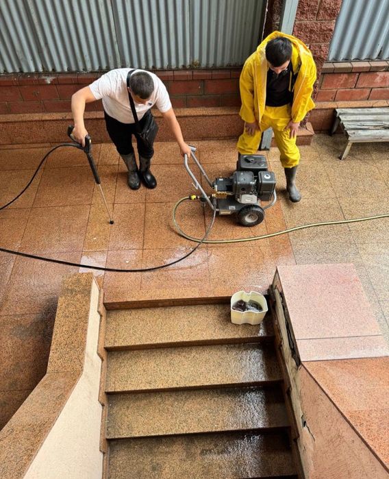 Профессиональная мойка зданий