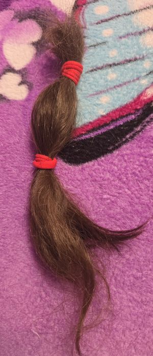 Păr natural virgin 100% nevopsit / netratat - 21 cm