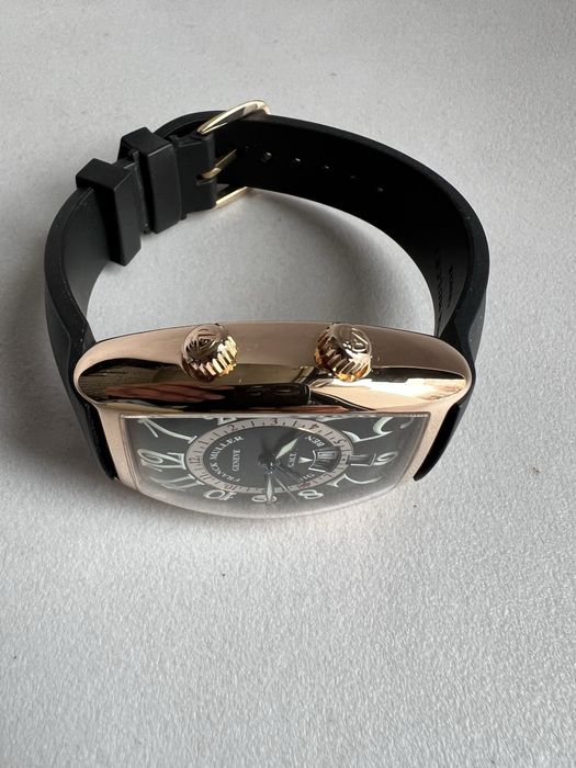 18 k aur Franck Muller Big Ben,GMT,Alarma ref.7850