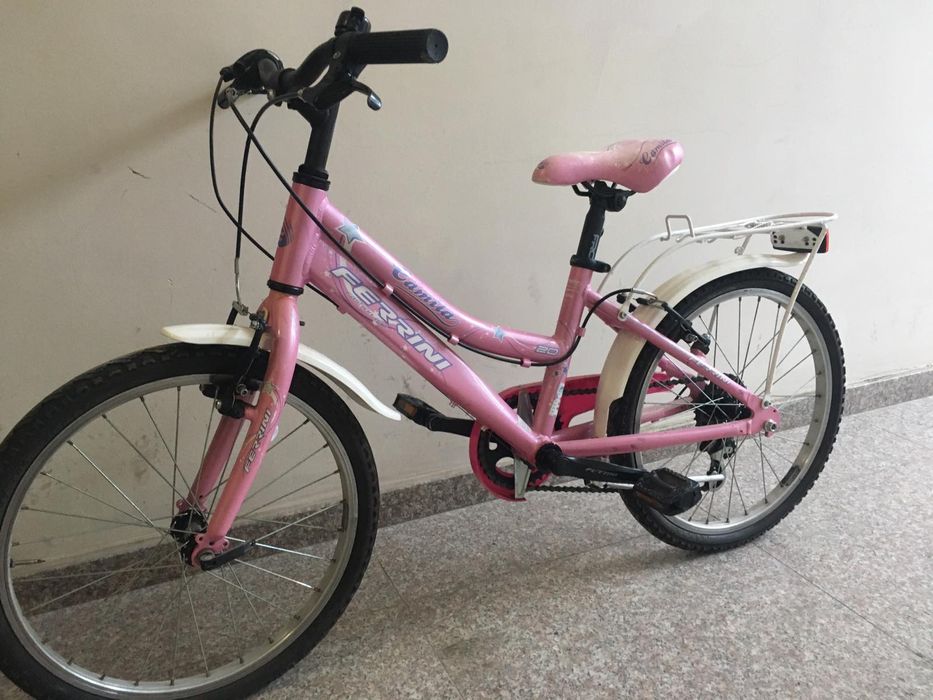 Детско розово колело