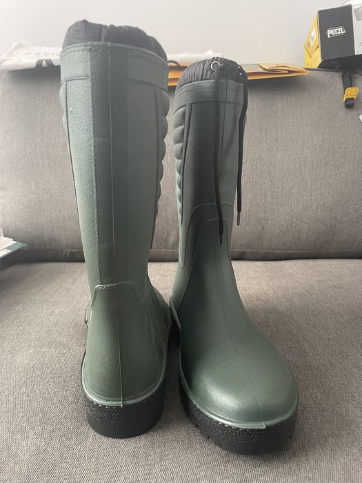Cizme din cauciuc imblatite, marime 43, Noi