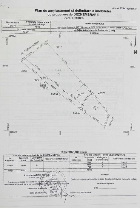 Teren intravilan de 532 mp
