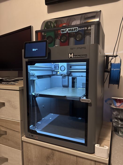 3D принтер BambuLab P2S + AMS 2 Pro
