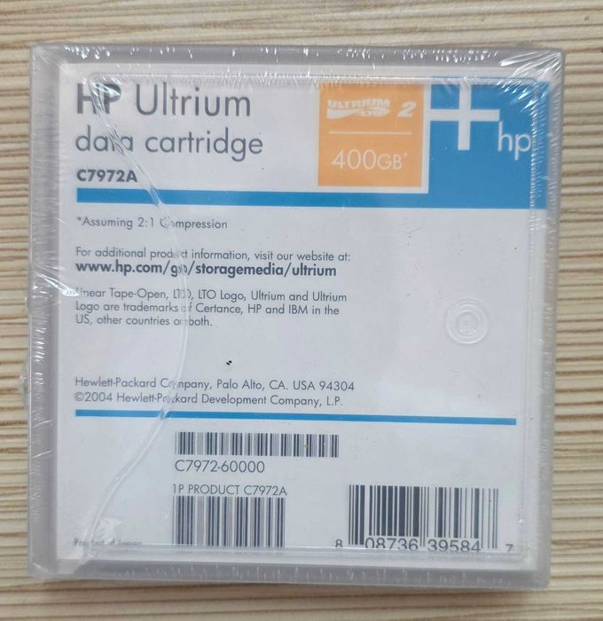 HP Ultrium Data Cartrige C7972A
