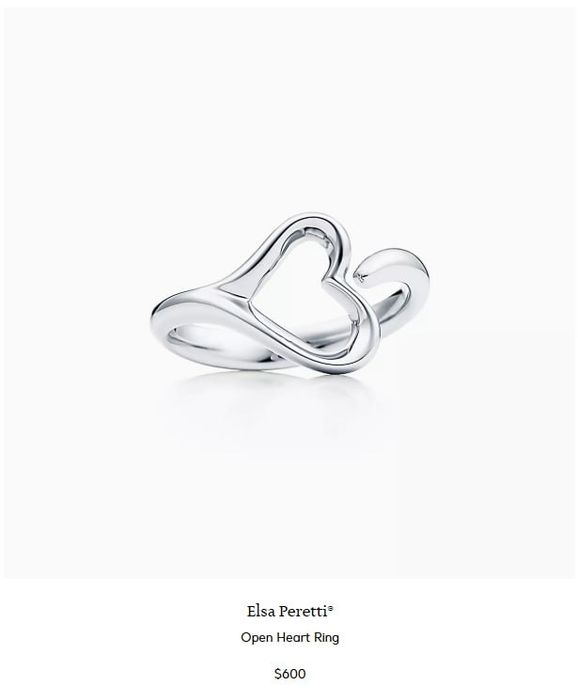 Комплект Tiffany, серебро